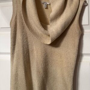 Cache Women's Cream Cowl Neck Sweater